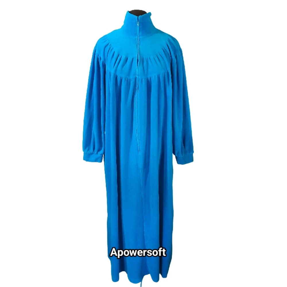 Velour Full Length Robe - Picture 1 of 6
